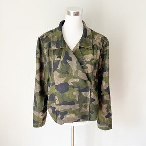 Oddi Camouflage Moto Bike Jacket Size M/L